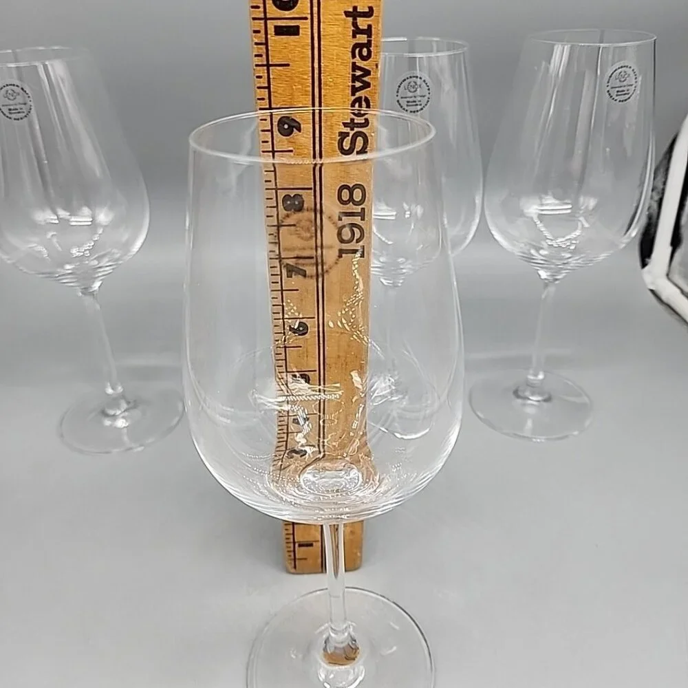 LENOX Tuscany Wine Glasses Set of 4 NEW Break Resistant Dishwasher Safe 9